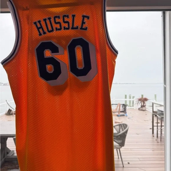 Mitchell & Ness LA Lakers Nipsey Hussle #60 Authentic Hardwood Classics Jersey